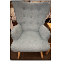 Lucy Chair  - Teal Blue